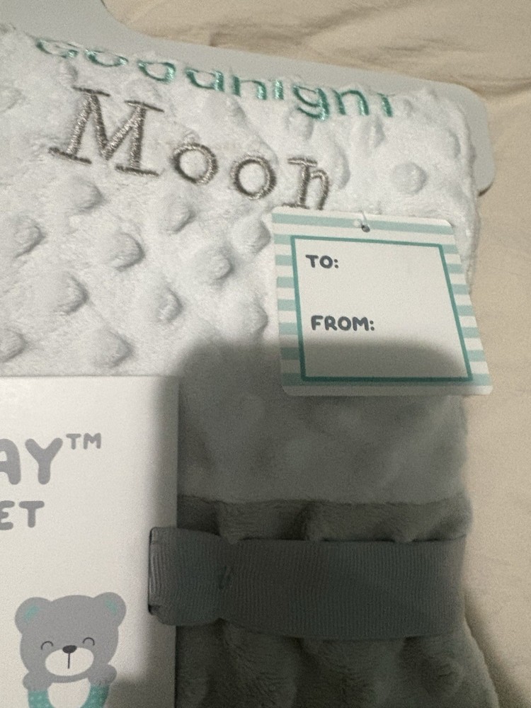 Patch + Play Sensory Activity Blanket 30x40 Bear Elephant Teething Ring