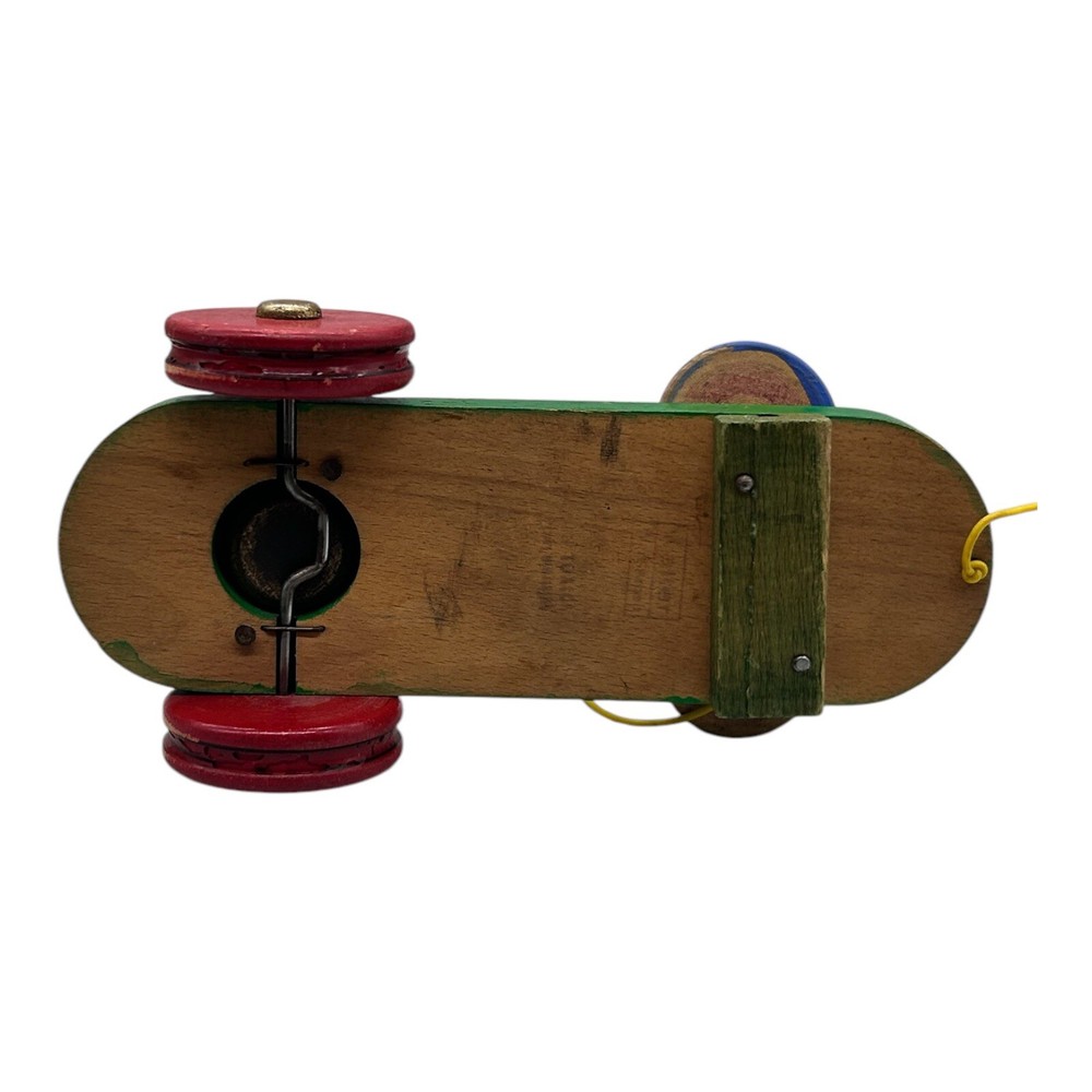 Vintage Walter Western Germany Pull Toy Mice Wort- Arbolt - Missing Wheel