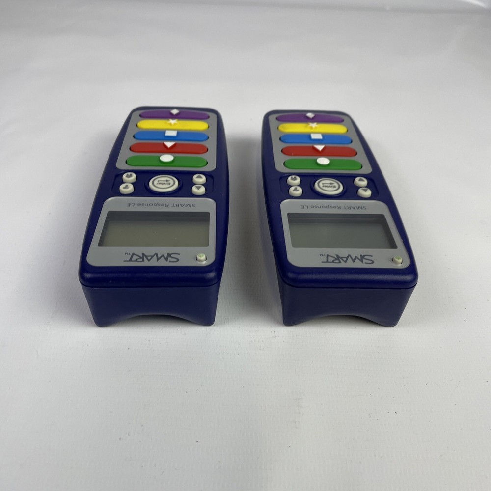 2 SMART Technologies Response LE Student Replacement Remote Control 03-00158-20