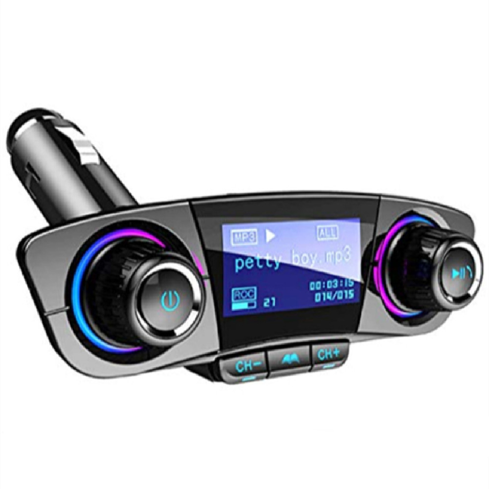 Bluetooth FM Transmitter Aux Modulator 1.3in LED Screen For Car Audio MP3 Kit