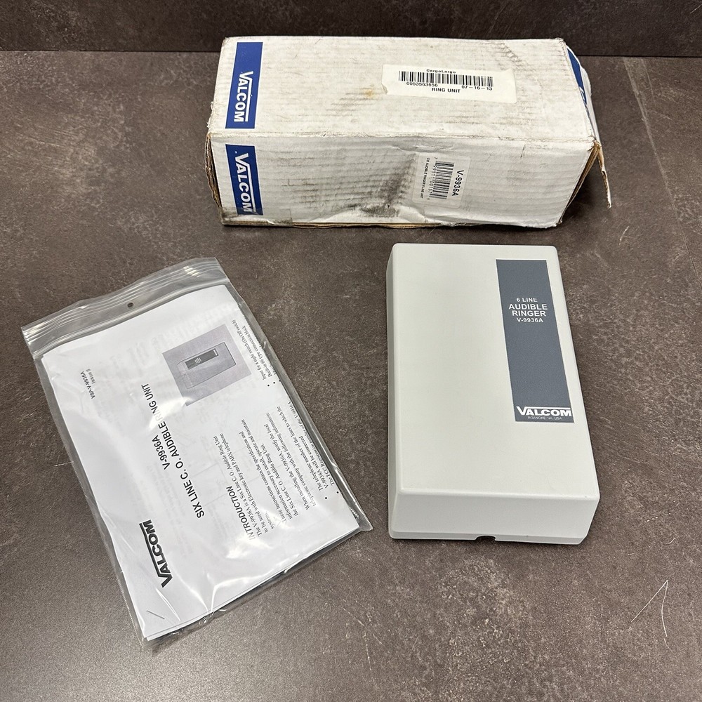 Valcom V-9936A 6 Line Audible Ring Unit