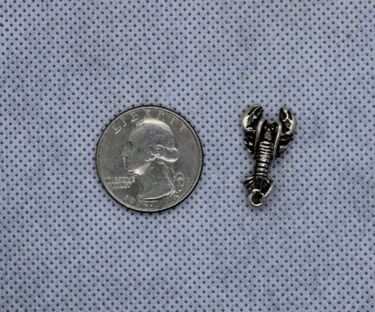 Sterling Silver Lobster Charm