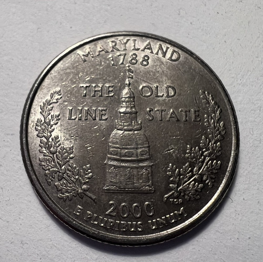 2000 p maryland state quarter