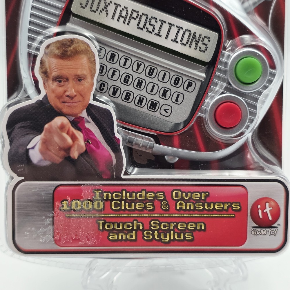 Million Dollar Password Hand-Held Electronic Game Regis Philbin New 2008