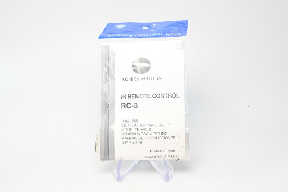 Minolta RC-3 WIreless Infrared Remote Control #G263