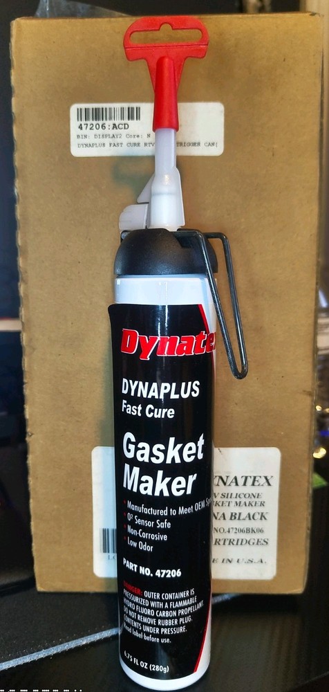 Dynatex Fast Cure Gasket Maker Trigger - Black.  *NOS*