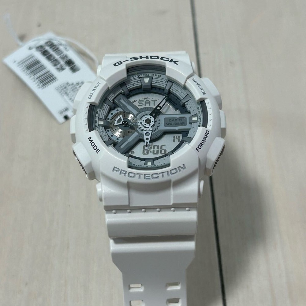[, ] G-SHOCK GA-110C-7A Digital-Analog White Casio Watch G-Shock