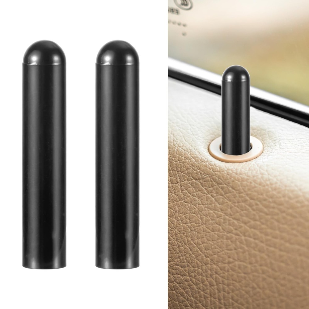 2pcs Car Door Lock Knobs, Front Door Lock Pull Knob Inner Door Lock Pull Pins...