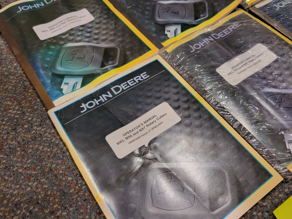 John Deere MX5 MX6 MX7 Rotary Cutter Operator Manual