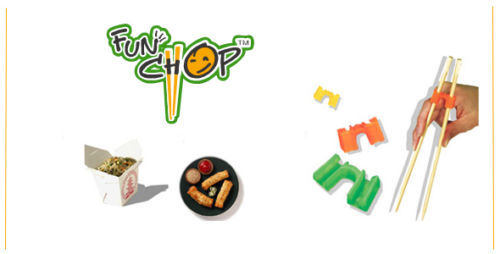 1000 Fun Chops Training Chopsticks Cheaters Helper Funchop Individually Packaged