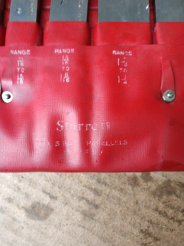 Starrett NO. S154L Parallel Set / 6 pcs