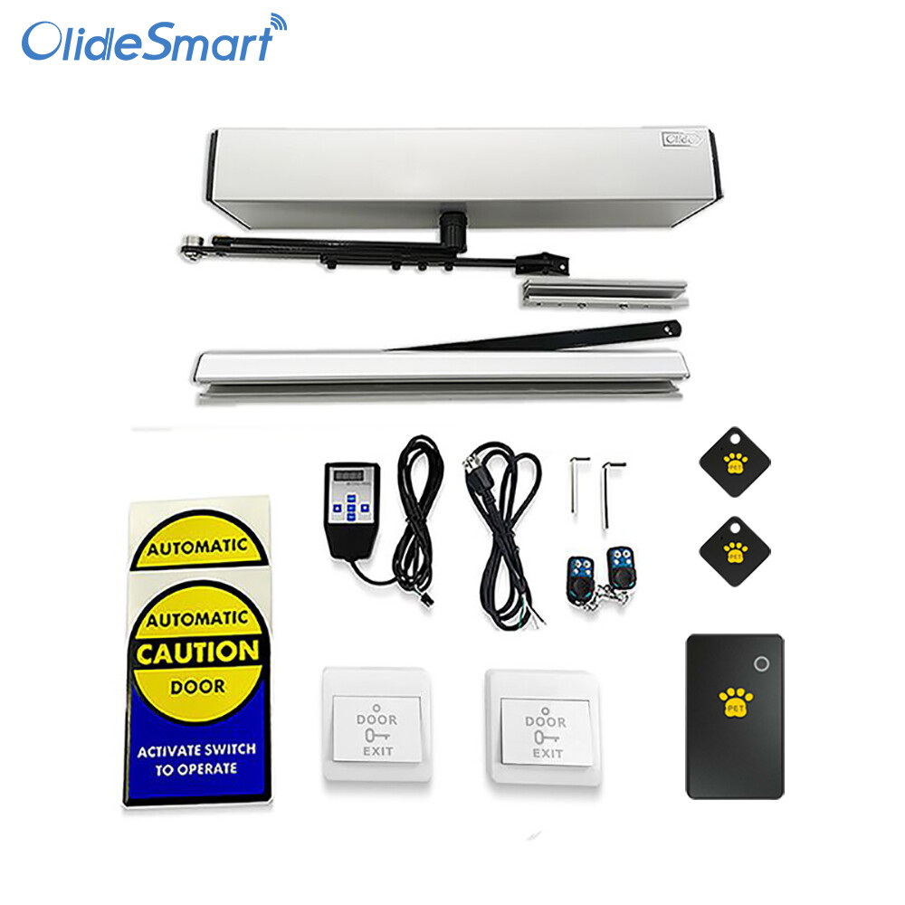 Olide-120B Non-Contact Automatic Pet Door Operator with Smart RFID Tags