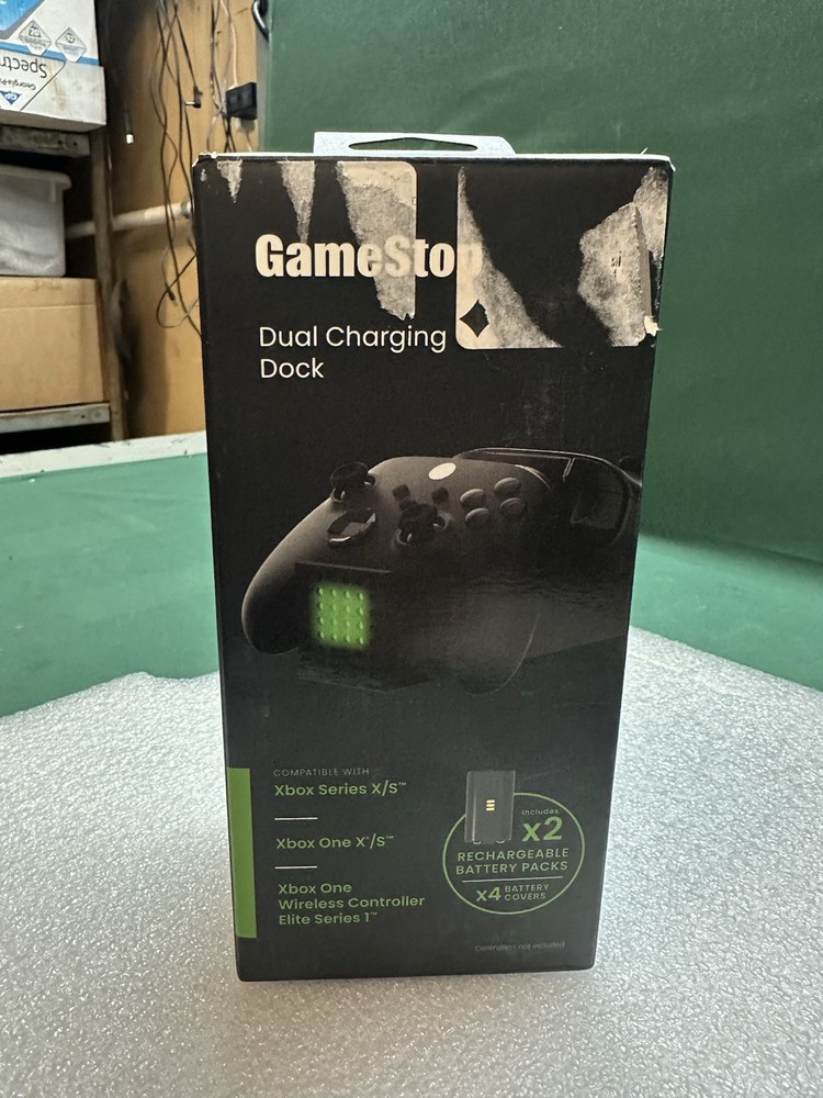 Xbox One Dual Charging Dock V2 Controller Charging Station LED USB Black