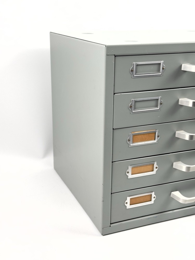 NEUMADE 5-Drawer STACKABLE Storage File Cabinet with 5 rows 15.5x12x13