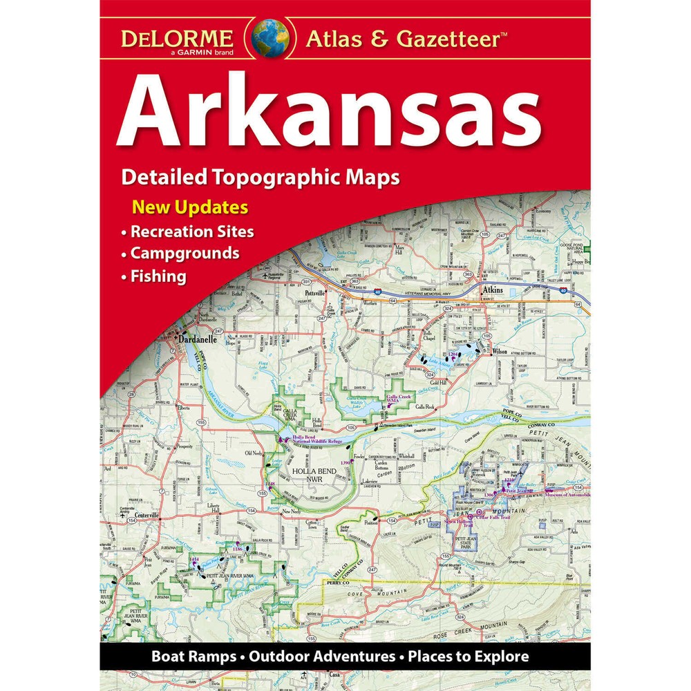 DeLorme Topographic Atlas Arkansas