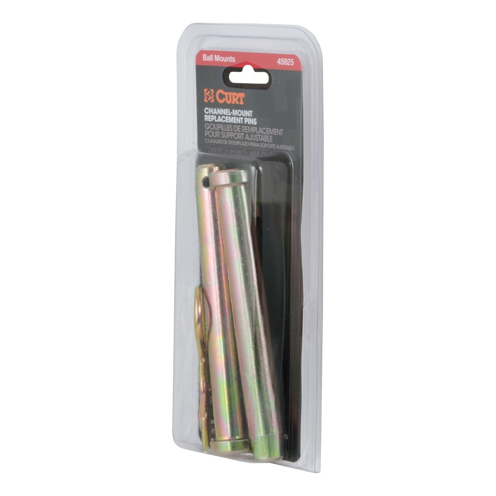 CURT 45925 Replacement Adjustable Channel Mount Pins & Clips