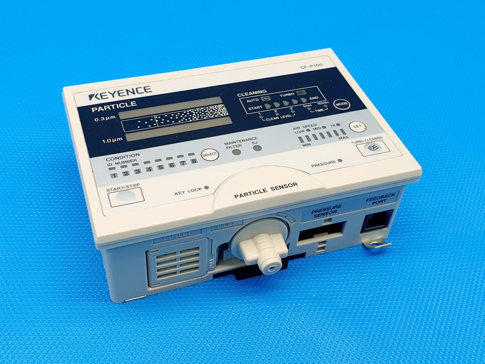Keyence CF-P100 Particle Sensor Inc VAT