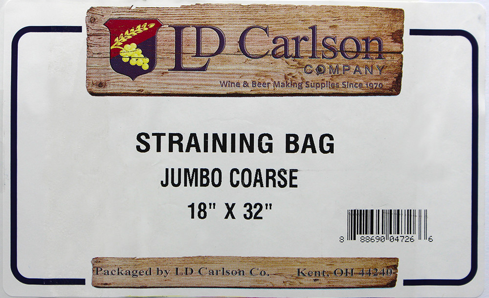 Nylon Straining Bag, Coarse, 18" x 32"