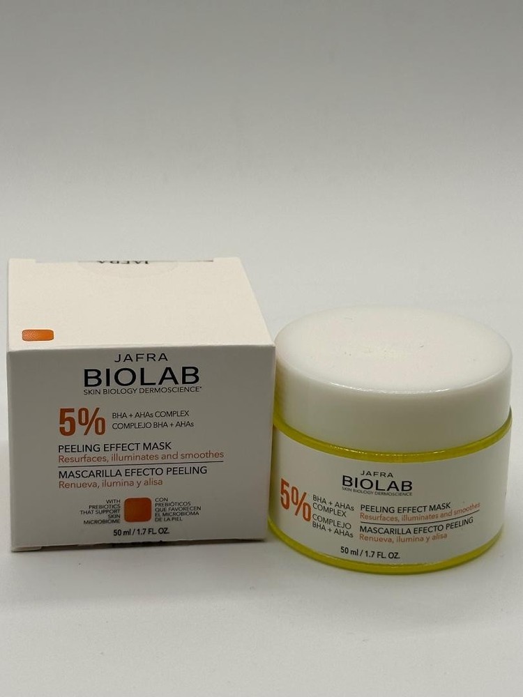 JAFRA BioLab Peeling Effect Mask 5% Alpha & Beta Hydroxy Complex New in Box