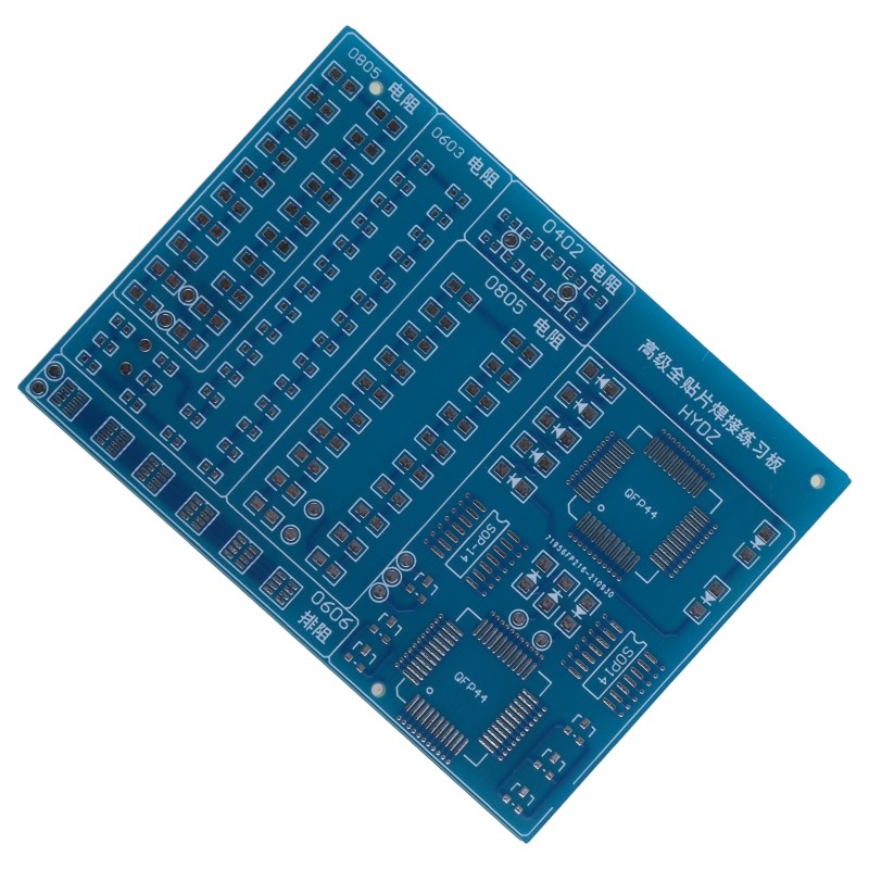 SMT Components Soldering Practice Board Plate DIY Kit Diode Resistor For Beg