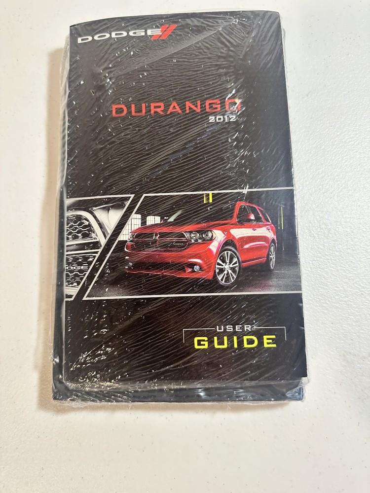 Dodge Durango 2012 Owner's Manual Sealed