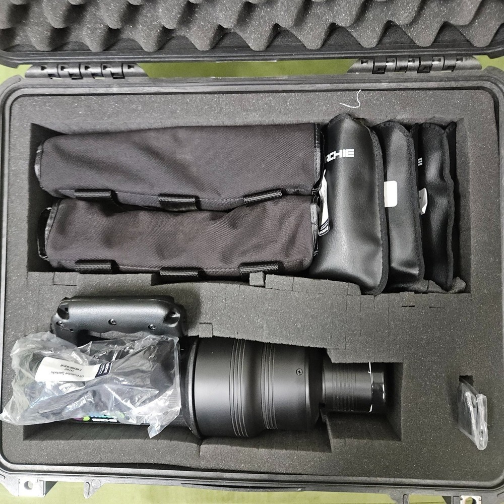 SIRCHIE FAL3000 Forensic ALS Xenon Light Source Kit -Working- Lens Secured (Read