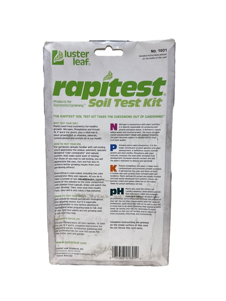 Rapitest Soil Test Kit