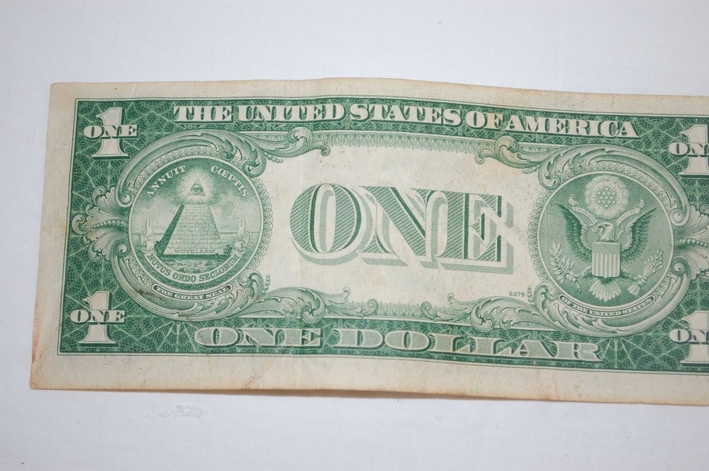 1935-F $1 Silver Certificate Circulated