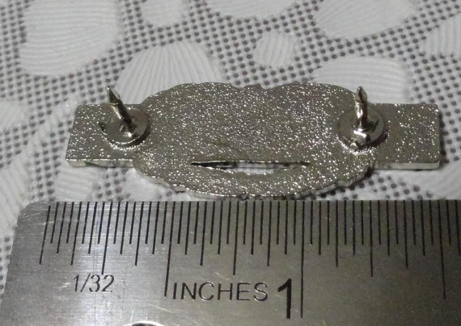 Combat Armored Badge Hat Pin - 1 1/2"