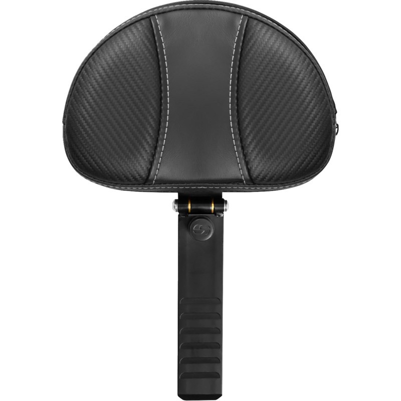 SADDLEMEN Mini Contoured Backrest - Black - 15708D
