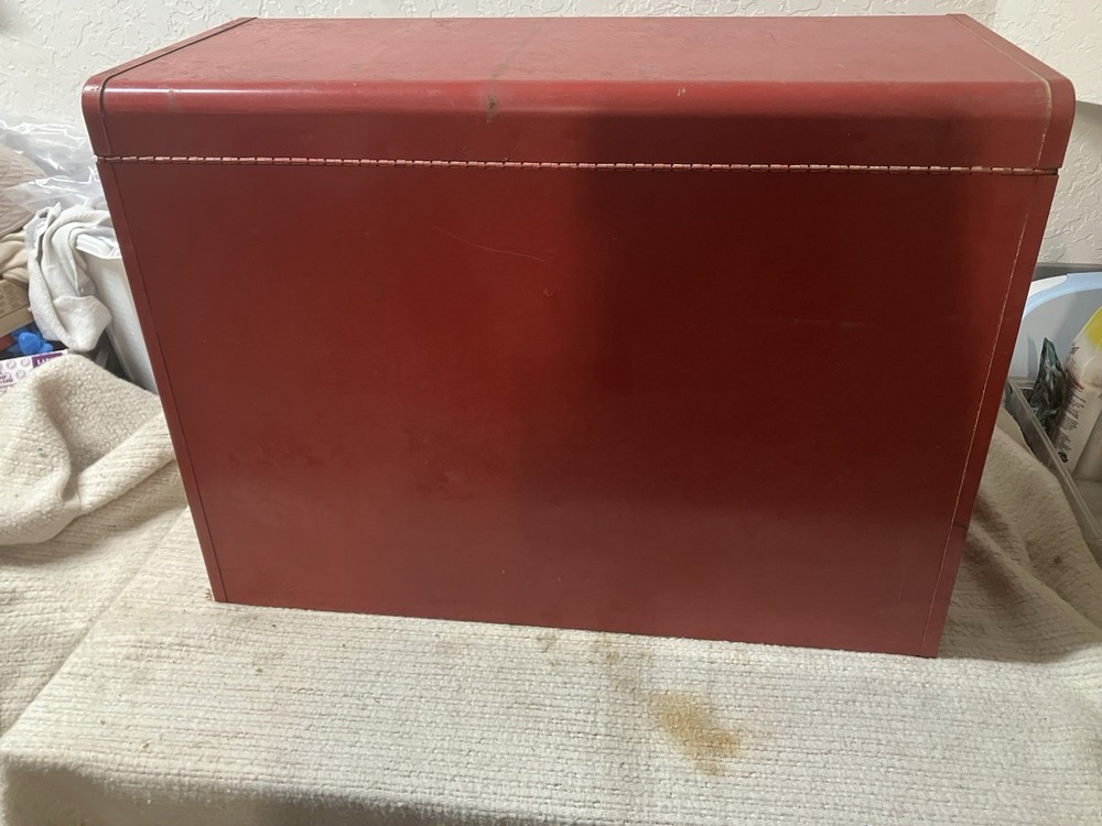 Craftsman 8 Drawer Toolbox, Top Box, Vintage With Key 1992