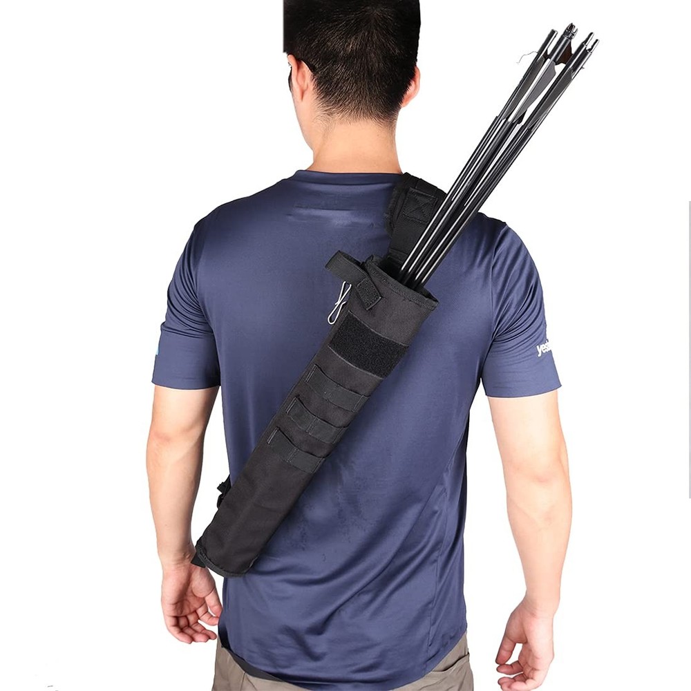 Archery Hip Arrow Quiver Lightweight Foldable Molle Target Shooting Bag