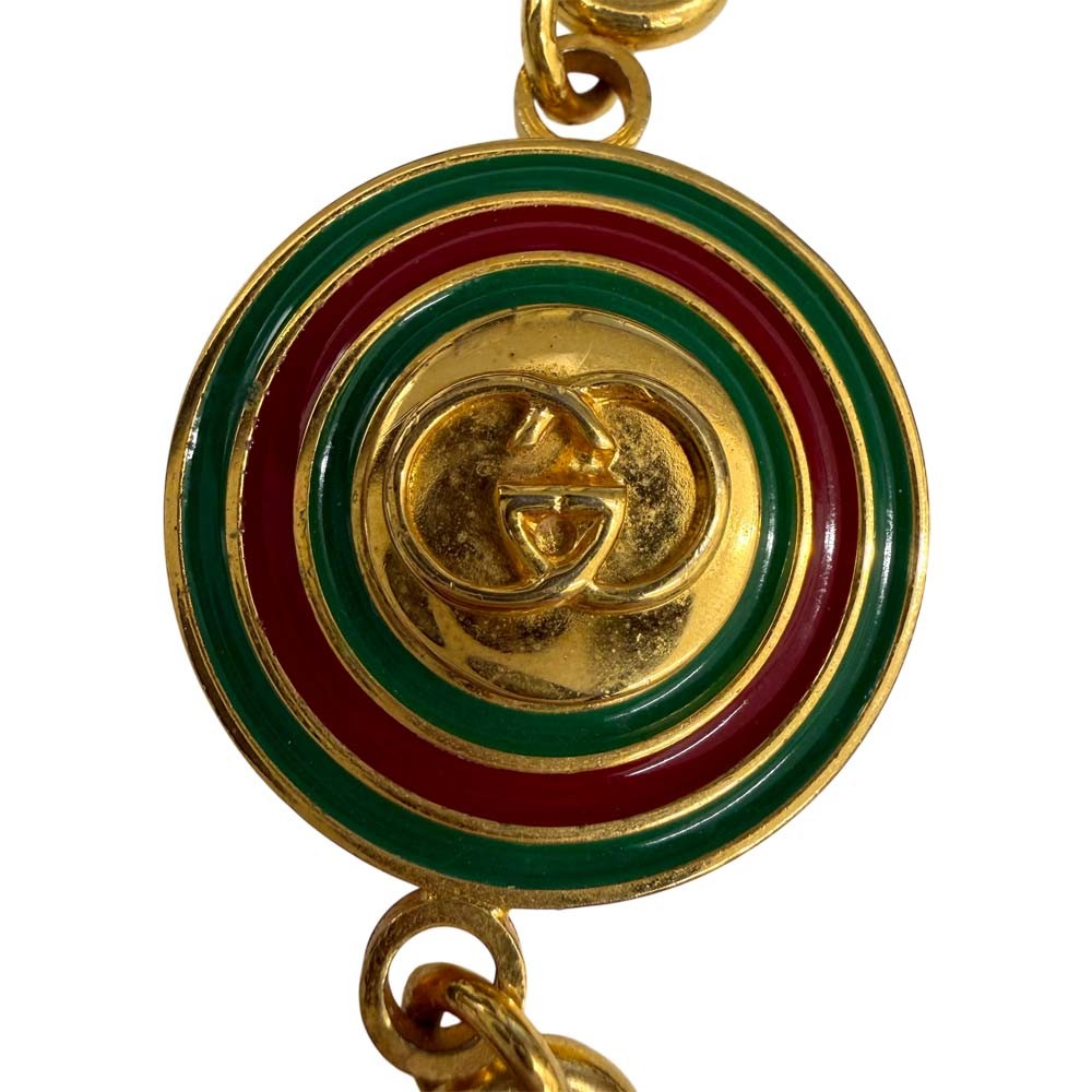 GUCCI Interlocking G key ring Authentic From Japan