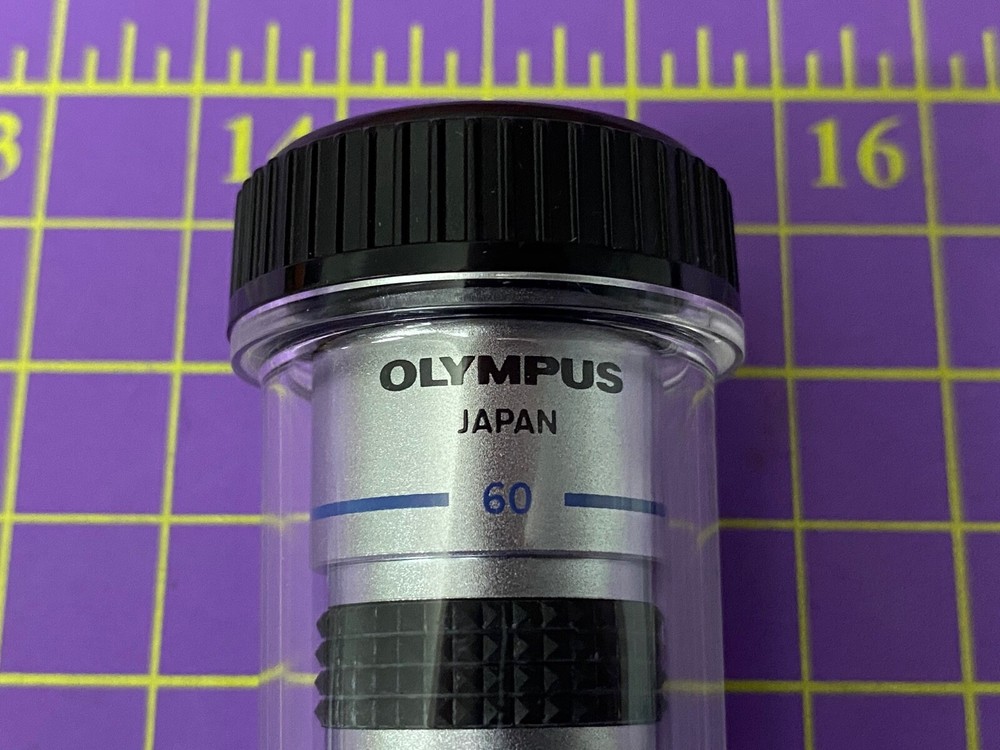 Olympus A 60 , 0.8 , 160/0.17 Microscope Objective Lens New