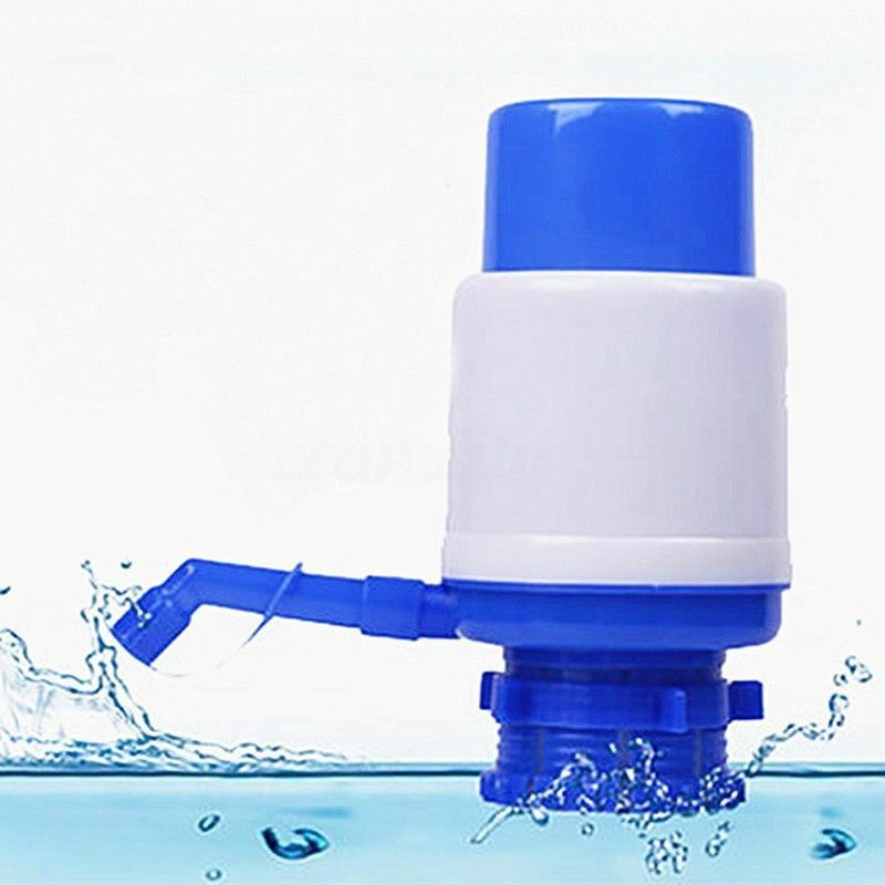 Hand Press Water Pump Dispenser 4/5/6 Gallon Easy Manual Bottled Drinking Water