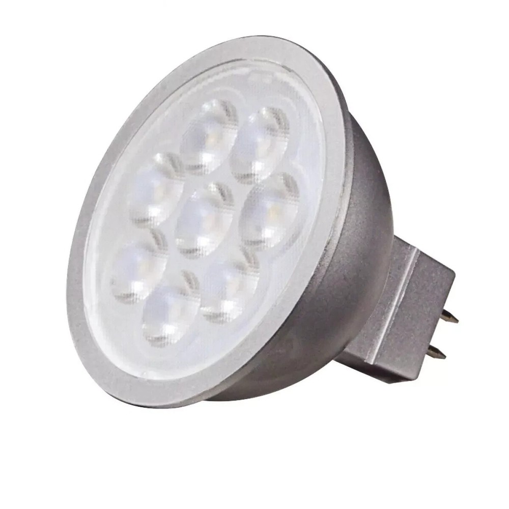 Satco S9497 - 6.5 Watt MR16 LED Bulb 3500K - GU5.3 base- 12 Volt (6 or 12 Pack)
