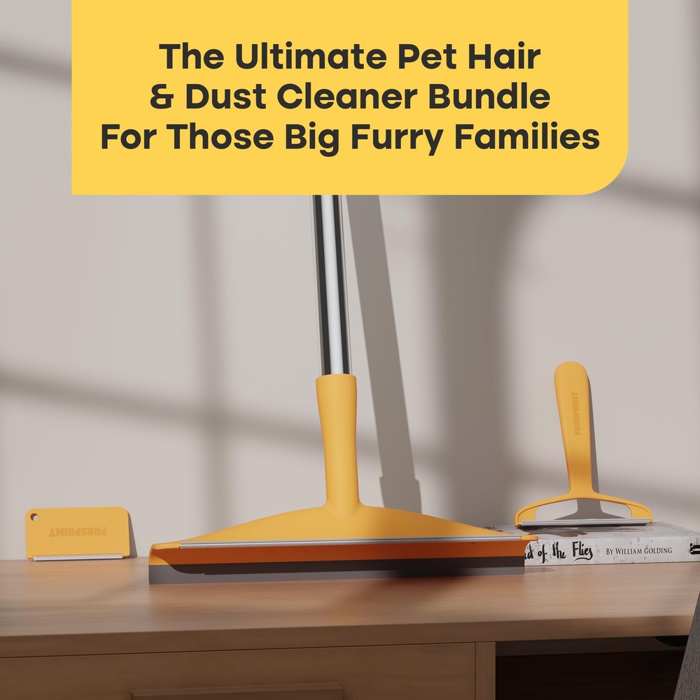 Bundle - Including Xtra, & Mini - Dog Hair and Carpet Scraper Models - Perfec...