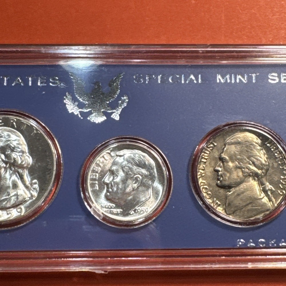 1959 P US Mint Coin Set 90% Silver