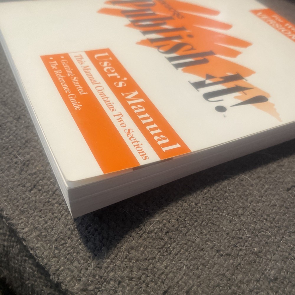 Timeworks Publish-It for Windows 3.1 - User Manual and Reference Guide VTG