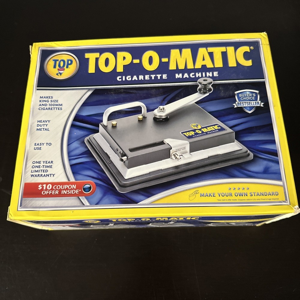Top-O-Matic Cigarette Rolling Machine
