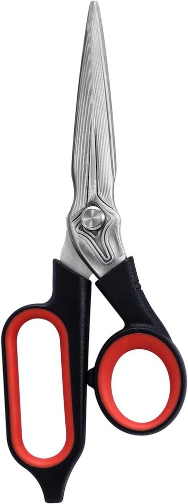 10-inch forged steel sharp scissors, multi-purpose scissors, with sheath,