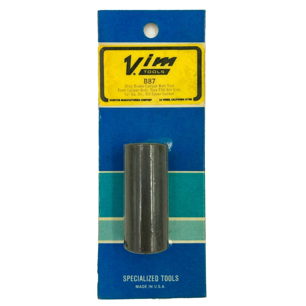 VIM Tools B87 Disk Brake Caliper Bolt Tool T50 Size