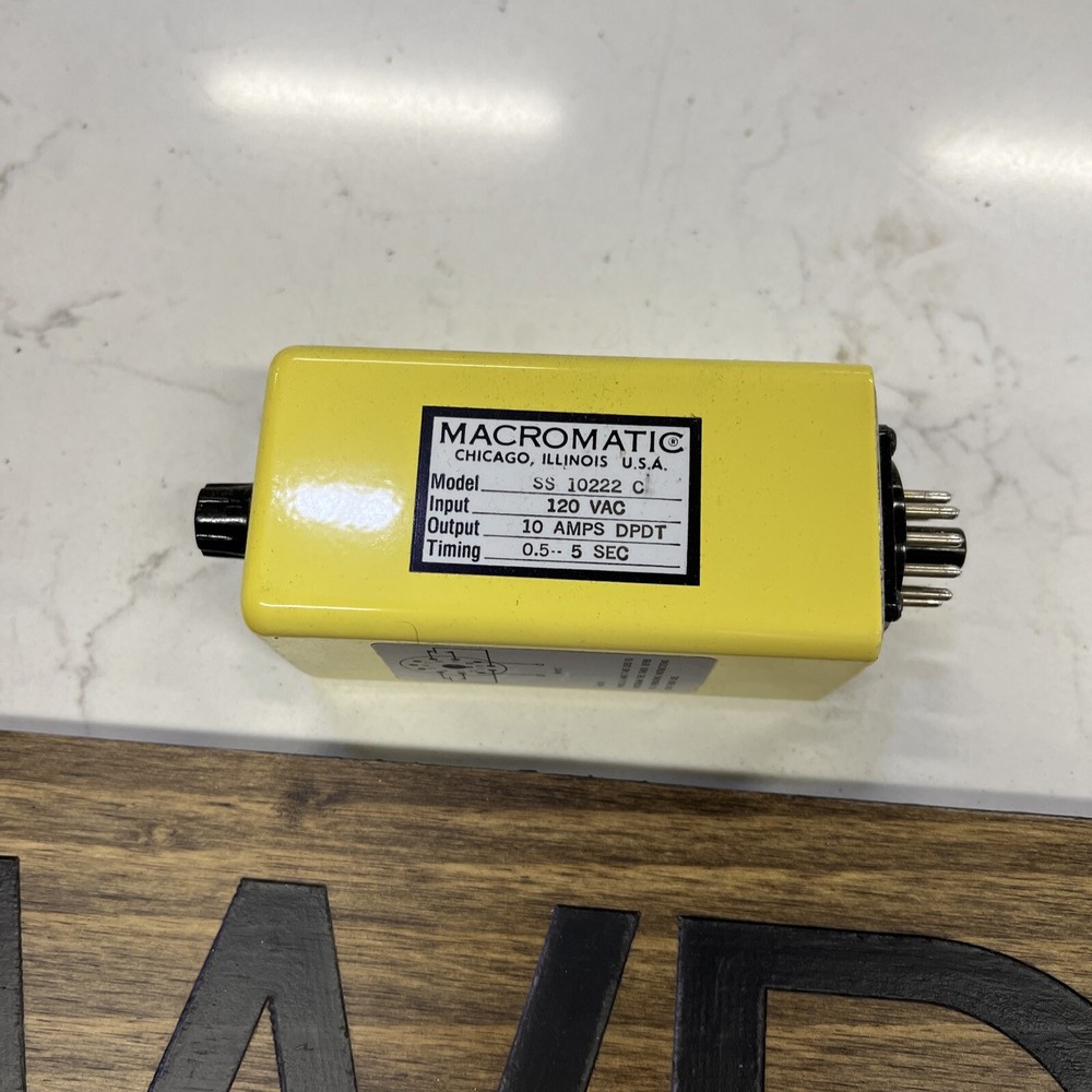 Macromatic SS-10222 C Time Delay Relay
