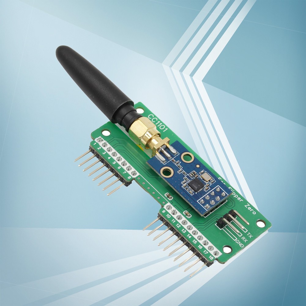 433MHZ SubGhz External SubGhz Module Frequency Analyzer For Flipper CC1101