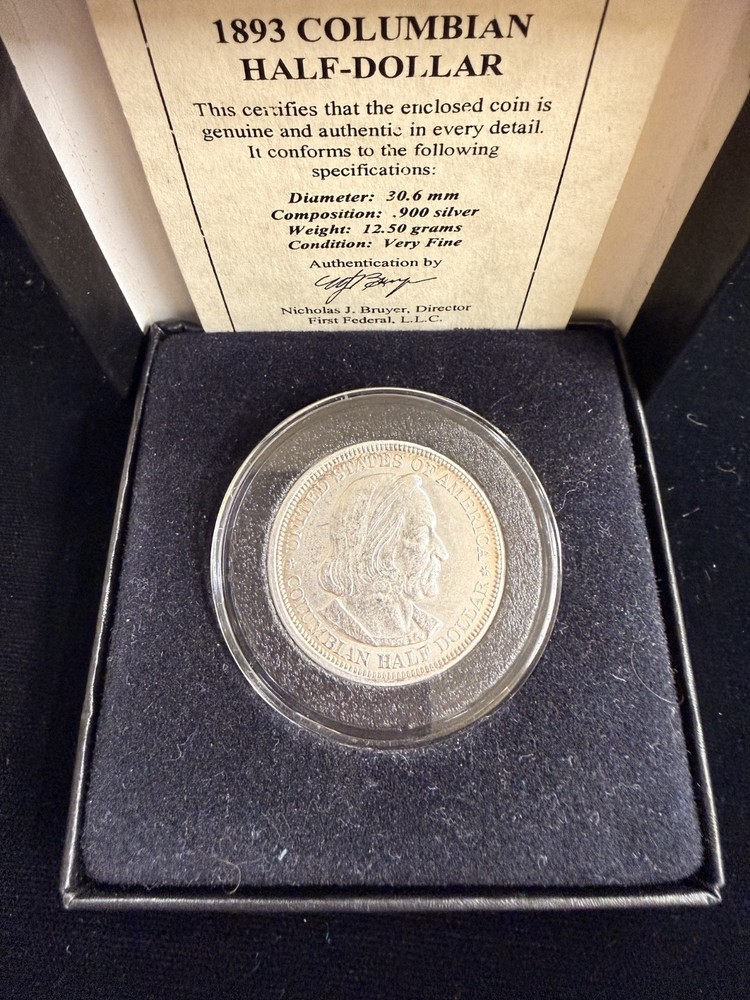 1893 columbian half dollar