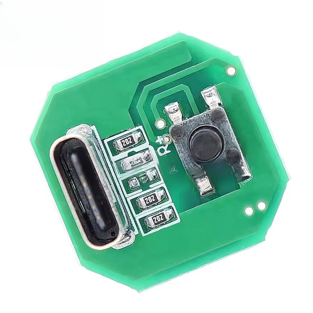 For 10W LED Flashlight Driver PCB Green Board Type C Charging Touch Function