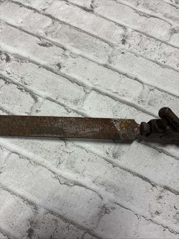 Vintage Metal file Handle - Cast Iron File Handle
