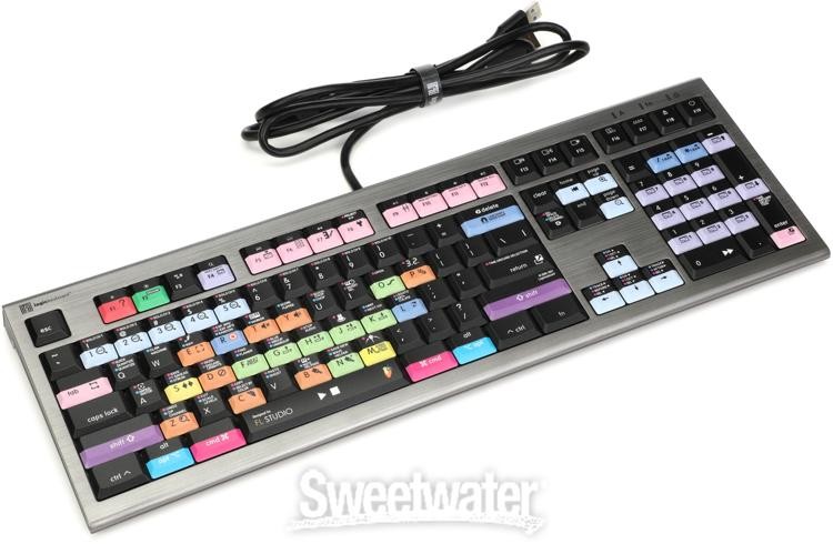 LogicKeyboard ASTRA2 Backlit Keyboard for Image Line FL Studio - Mac