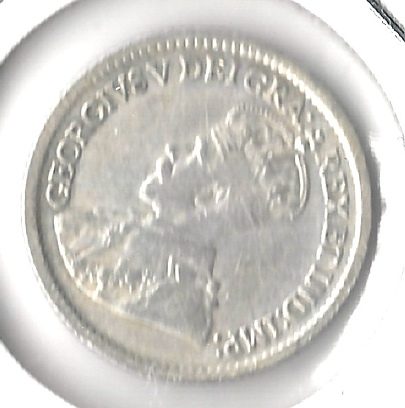 Coin Canada 5 Cents 1914 KM22, silver