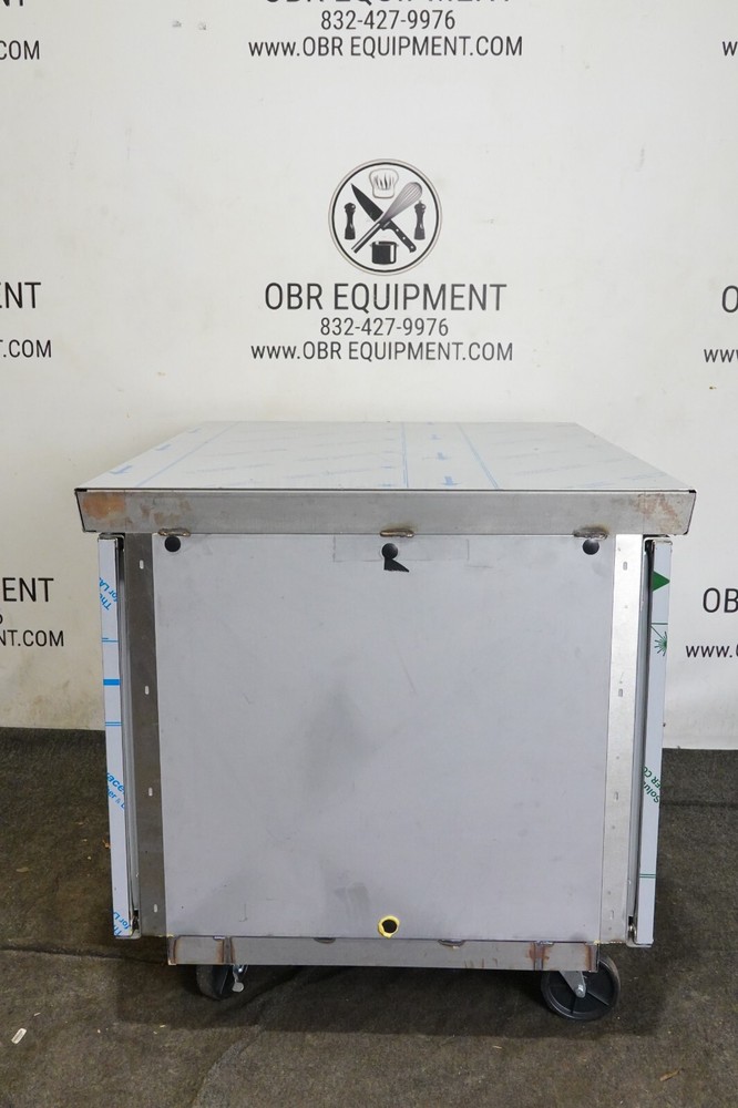 RANDELL 47” SELF-CONTAINED REFRIGERATED PASS THRU WORKTOP MODEL 51347PT-35